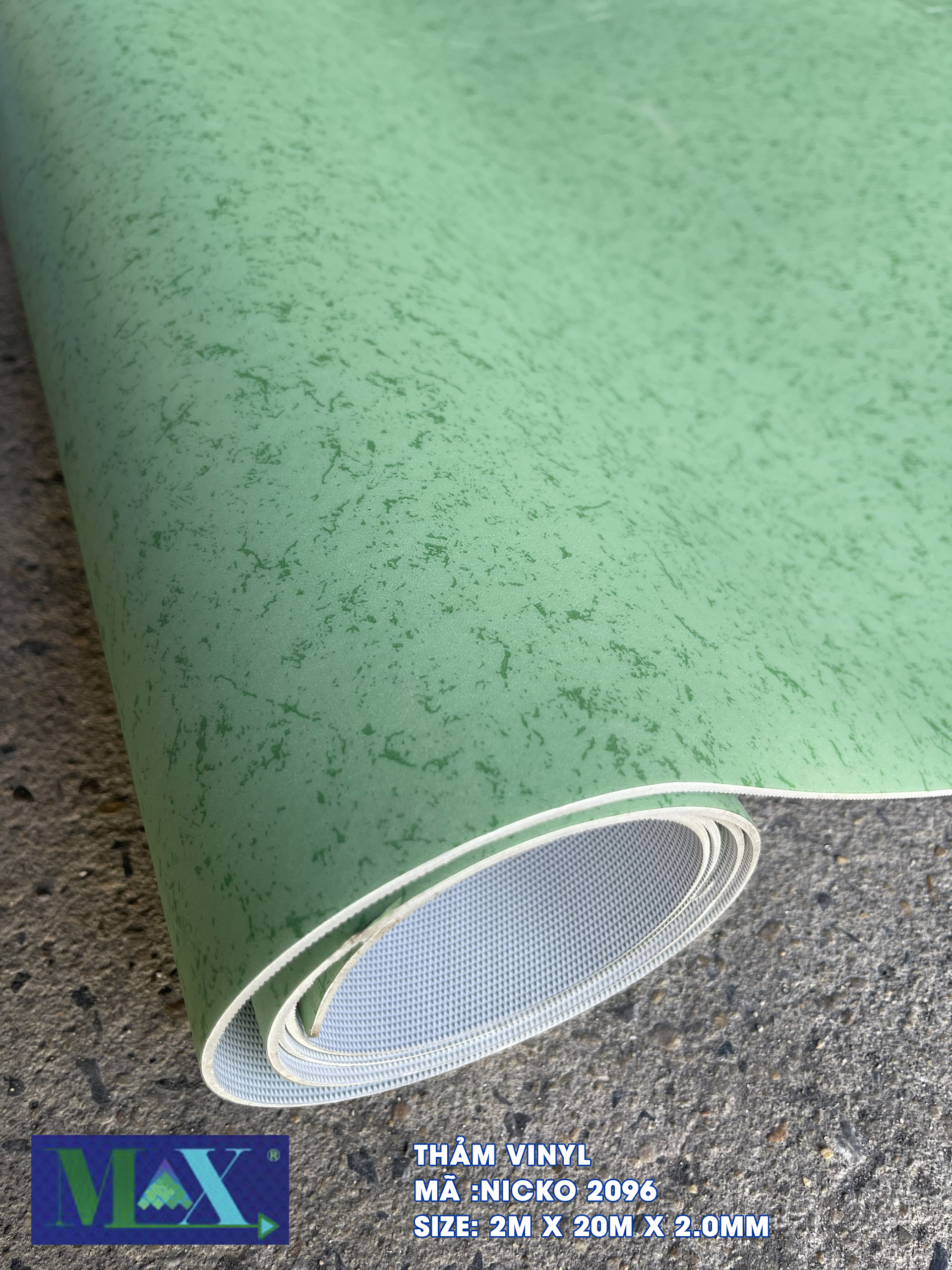 Thảm Vinyl kháng khuẩn Nicko379